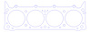 FOG-908844150 RCC Head Gaskets, 4.150 in. Bore, 0.040 in. Thickness, Rubber Coated Copper, AMC V8, 5/8 in. Dowels, Pair - image 1