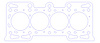 FOG-914253500, RCC Copper Head Gasket 1994 Honda Vtec H-22A-1 2.2L I-4, Bore: 3.500 in., Thickness: .050 in. - image 1