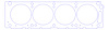 FOG-915454400, RCC Copper Head Gaskets Ford FE 361/ "Early" Trk 352-428/428C 391CI BB, Bore: 4.400 in., Thickness: .050 in. - image 1