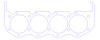 FOG-915784380, RCC Copper Head Gaskets AJPE RODECK-TFX 481x V8, Bore: 4.440 in., Thickness: .080 in. - image 1