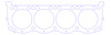 FOG-916484460, RCC Copper Head Gaskets Arias Fontana 10/7 HEMI, Bore: 4.460 in., Thickness: .080 in. - image 1