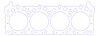 FOG-916564320, RCC Copper Head Gaskets Chrysler KB Rcc Copper 426CI HEMI V8, Bore: 4.320 in., Thickness: .060 in. - image 1