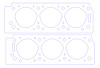 FOG-916863520, RCC Copper Head Gaskets Ford VULCAN/FWD 3.0L V-6, Bore: 3.520 in., Thickness: .060 in. - image 1