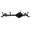 Remanufactured Complete Axle Assy for Dana 44 07-08 Wrangler 4.11 with Electric Locker - image 1