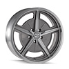 605-8865GM 605-Series Wheel [Size: 18" x 8"] Matte As-Cast Machined Finish - image 1