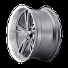 606-2161G 606-Series Wheel [Size: 20" x 10"] Gloss Grey Machined Finish - image 2