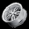 608-2161G 608-Series Wheel [Size: 20" x 10"] Gloss Grey Milled Finish - image 3