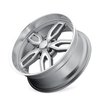608-2861G 608-Series Wheel [Size: 20" x 8.50"] Gloss Grey Milled Finish - image 3