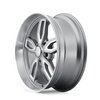 608-8873G 608-Series Wheel [Size: 18" x 8"] Gloss Grey Milled Finish - image 2