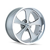 645-8861GP 645-Series Wheel [Size: 18" x 8"] Gloss Grey Machined/Polished Finish - image 1