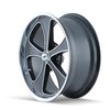 645-8865MBP 645-Series Wheel [Size: 18" x 8"] Matte Black Machined/Polished Finish - image 2