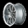 650-2112G38 650-Series Wheel [Size: 20" x 10"] Gloss Grey Polished Finish - image 2