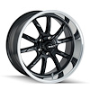 650-2861MB 650-Series Wheel [Size: 20" x 8.50"] Matte Black Polished Finish - image 1
