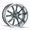 650-7761G 650-Series Wheel [Size: 17" x 7"] Gloss Grey Polished Finish - image 1