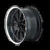 650-8961MB 650-Series Wheel [Size: 18" x 9.5"] Matte Black Polished Finish - image 2