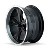 651-2873MB 651-Series Wheel [Size: 20" x 8.50"] Matte Black Machined Finish - image 2