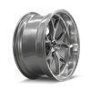 661-Series Wheel 20" x 8.5", 5x127mm Bolt [Gloss Grey with Diamond Cut Face and Lip] - image 4