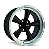 675-7761MB 675-Series Wheel [Size: 17" x 7"] Matte Black Machined Finish - image 1
