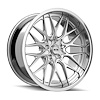 681-22973P 681-Series Wheel [Size: 22" x 9"] Brushed w/Polished Lip Finish - image 1