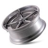 605-8865GMDEEP 605-Series Wheel [Size: 18" x 8"] Matte As-Cast Machined Finish - image 3
