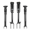 4-11910-12-512900 Front/Rear Suspension Strut & Coil Spring Assembly Shock Absorber Set Fits Select Mercedes-Benz [Front/Rear]