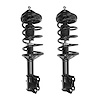 2-13030-001 Suspension Strut & Coil Spring Assembly Set Fits Select Mitsubishi Lancer [Front] - image 1