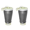 2-15-543000 Rear Suspension Air Spring Set Fits Select Ford Crown Victoria, Lincoln Town Car, Mercury Grand Marquis [Rear] - image 1