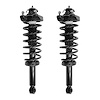 2-16060-001 Rear Suspension Strut & Coil Spring Assemby Set Fits Select Mitsubishi Galant [Rear] - image 1