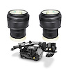 2-15-525100-C Suspension Air Spring Set with Air Suspension Compressor Fits Select BMW X5, BMW X6 [Rear] - image 1
