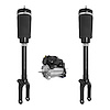 2-18-112900-C Non-Electronic Suspension Air Strut Assembly Set w/ Air Suspension Compressor Fits Select Mercedes-Benz [Front] - image 1