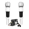 2-28-133001-C Electronic Suspension Air Strut Assembly Kit with Air Suspension Compressor Fits Select Porsche Panamera [Front] - image 1
