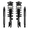 4-11011-251140-001 Front & Rear Suspension Strut & Coil Spring Assembly Fits Select GM [Front & Rear] - image 1