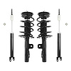 4-11013-252120-001 Front & Rear Suspension Strut & Coil Spring Assembly Fits Select Ford Flex [Front & Rear] - image 1