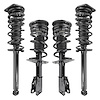 4-11050-15030-001 Front & Rear Suspension Strut & Coil Spring Assembly Kit Fits Select Chevy Cavalier, Pontiac Sunfire [Front &  - image 1