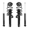 4-11060-257020-001 Front & Rear Suspension Strut & Coil Spring Assembly Fits Select Audi/Volkswagen [Front & Rear] - image 1