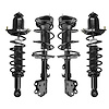 4-11101-15373-001 Front & Rear Suspension Strut & Coil Spring Assembly Kit Fits Select Toyota Prius [Front & Rear] - image 1