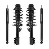 992-411109254130 Suspension Strut and Coil Spring Assembly Shock Absorber Kit Fits Select Toyota Prius C [Front and Rear] - image 1