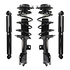4-11137-259180-001 Front & Rear Suspension Strut & Coil Spring Assembly Fits Select Hyundai Elantra [Front & Rear] - image 1