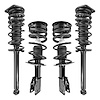 4-11150-15030-001 Front & Rear Suspension Strut & Coil Spring Assembly Kit Fits Select Chevy Cavalier, Pontiac Sunfire [Front &  - image 1