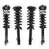 4-11237-15180-001 Front & Rear Suspension Strut & Coil Spring Assembly Kit Fits Select Honda Accord [Front & Rear] - image 1