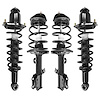 4-11241-15371-001 Front & Rear Suspension Strut & Coil Spring Assembly Kit Fits Select Pontiac Vibe, Toyota Matrix [Front & Rear - image 1