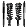 4-11300-255400-001 Front & Rear Suspension Strut & Coil Spring Assembly Fits Select Nissan TITAN [Front & Rear] - image 1