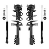 4-11387-254050-001 Suspension Strut & Coil Spring Assembly Fits Select Toyota Sienna [Front & Rear] - image 1