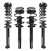 4-11390-15950-001 Front & Rear Suspension Strut & Coil Spring Assembly Kit Fits Select BMW 525i, BMW 528i, BMW 530i [Front & Rea - image 1