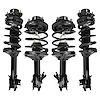 4-11391-15241-001 Front & Rear Suspension Strut & Coil Spring Assembly Kit Fits Select Nissan Altima [Front & Rear] - image 1