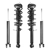 4-11405-255090-001 Front & Rear Suspension Strut & Coil Spring Assembly Fits Select Infiniti G37 [Front & Rear] - image 1