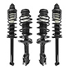 4-11410-15110-001 Front & Rear Suspension Strut & Coil Spring Assembly Kit Fits Select Volkswagen Jetta, Volkswagen Golf [Front  - image 1