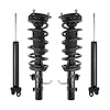 4-11435-255110-001 Front & Rear Complete Strut Assembly Shock Absorber Kit Fits Select Infiniti G35 [Front & Rear] - image 1