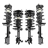 4-11441-15051-001 Front & Rear Suspension Strut & Coil Spring Assembly Kit Fits Select Geo Prizm [Front & Rear] - image 1