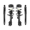 4-11455-255350-001 Suspension Strut & Coil Spring Assembly Fits Select Nissan Sentra [Front & Rear] - image 1